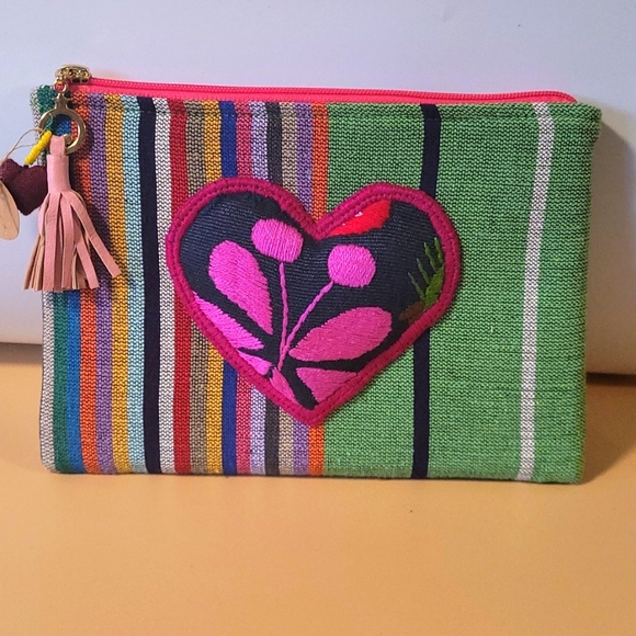Handmade Mexican Clutch - Picture 1 of 7